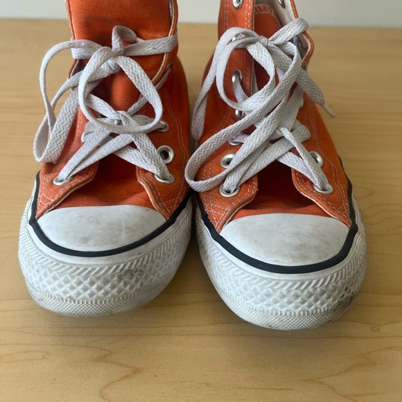 Converse Vibrant Orange Sneakers - Picture 5 of 7